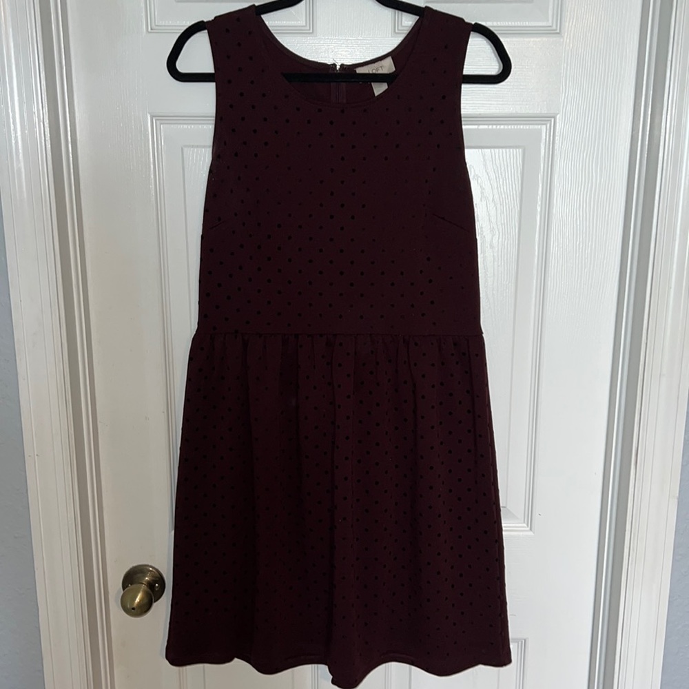 Gently used polka dot dress!